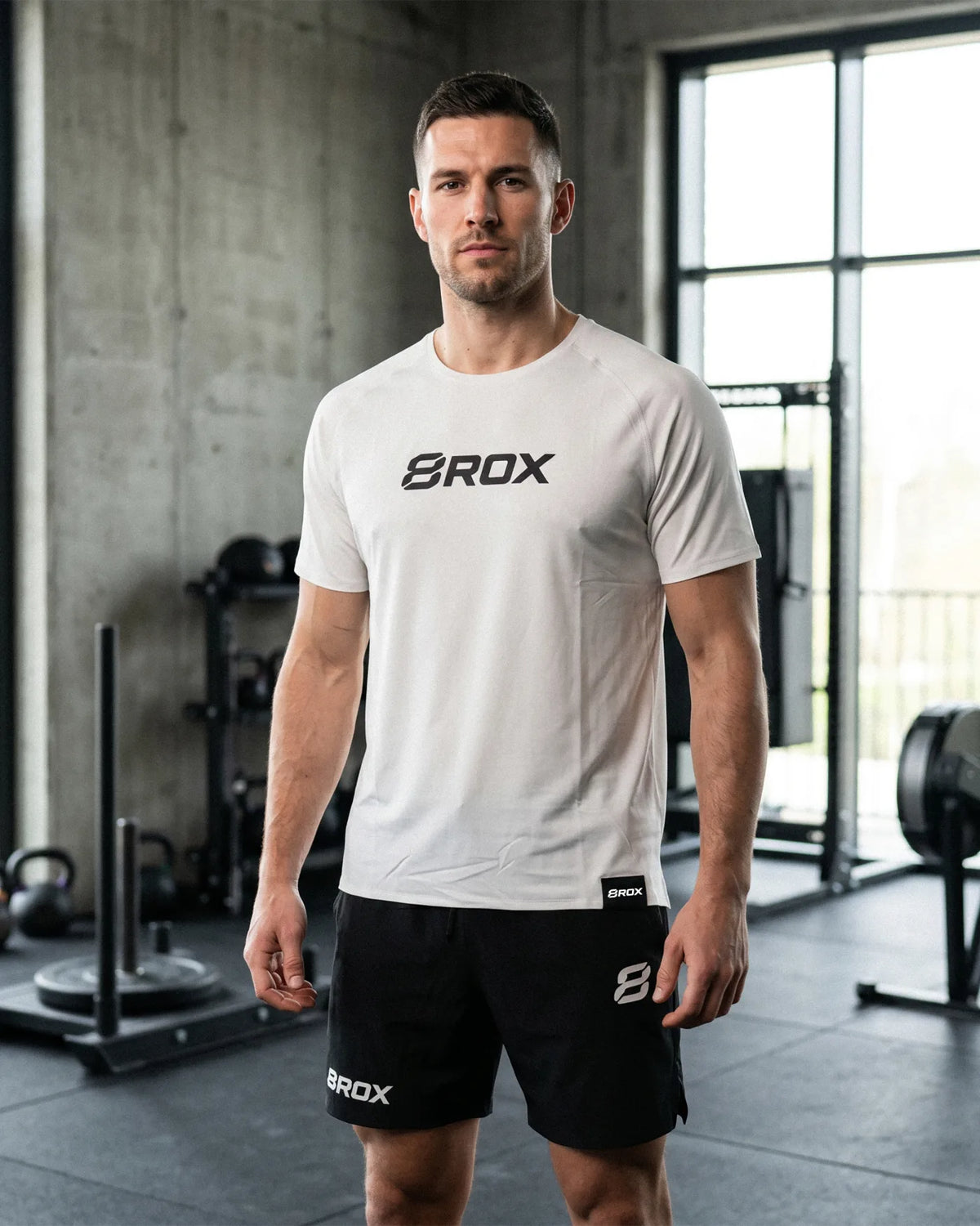 Big 8 Lifestyle Tee - White — product view 1
