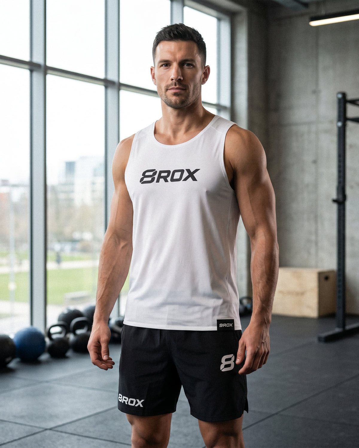 8ROX Performance Vest - White — product view 1