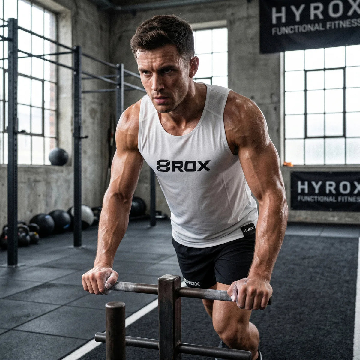 Big 8 Lifestyle Vest - White in use