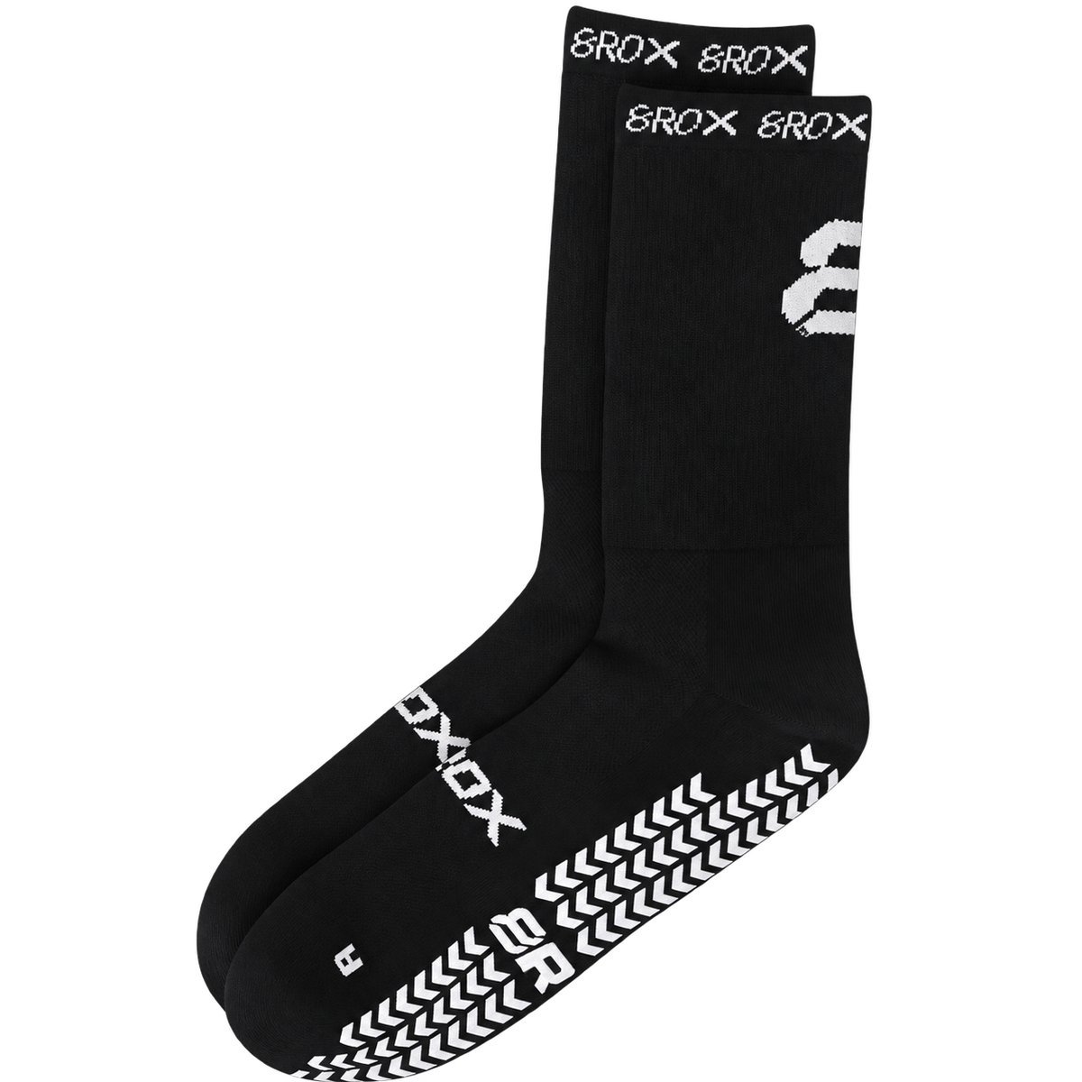 8ROX Performance Grip Socks - Black — product view 1