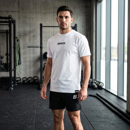 8ROX Lifestyle Tee - White — product view 1