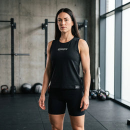 Ladies 8ROX Performance Vest - Black / White — product view 1