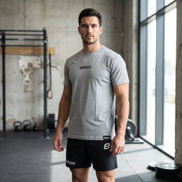 8ROX Lifestyle Tee - Grey — product view 1