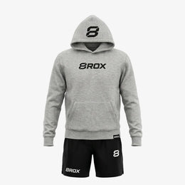Big 8 Tech Hoodie - Grey alternate view