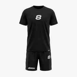 Team 8ROX Performance Tee - Black — product view 3