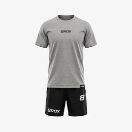 8ROX Lifestyle Tee - Grey — product view 3