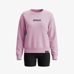 Ladies 8ROX Lifestyle Crew - Pink — product view 3