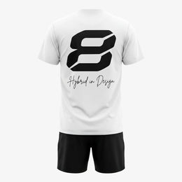 Big 8 Graphic Tee - White alternate view