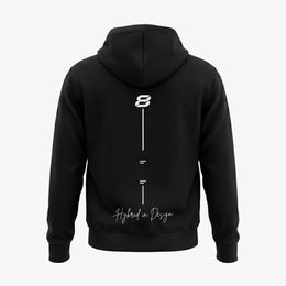 8ROX Vertical Graphic Hoodie - Black alternate view