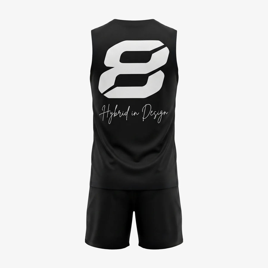 Big 8 Graphic Vest - Black alternate view
