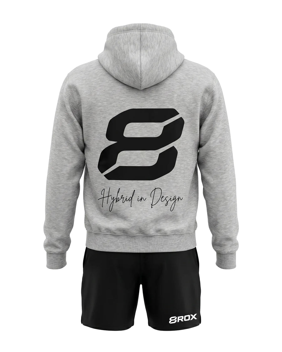 Big 8 Tech Hoodie - Grey alternate view