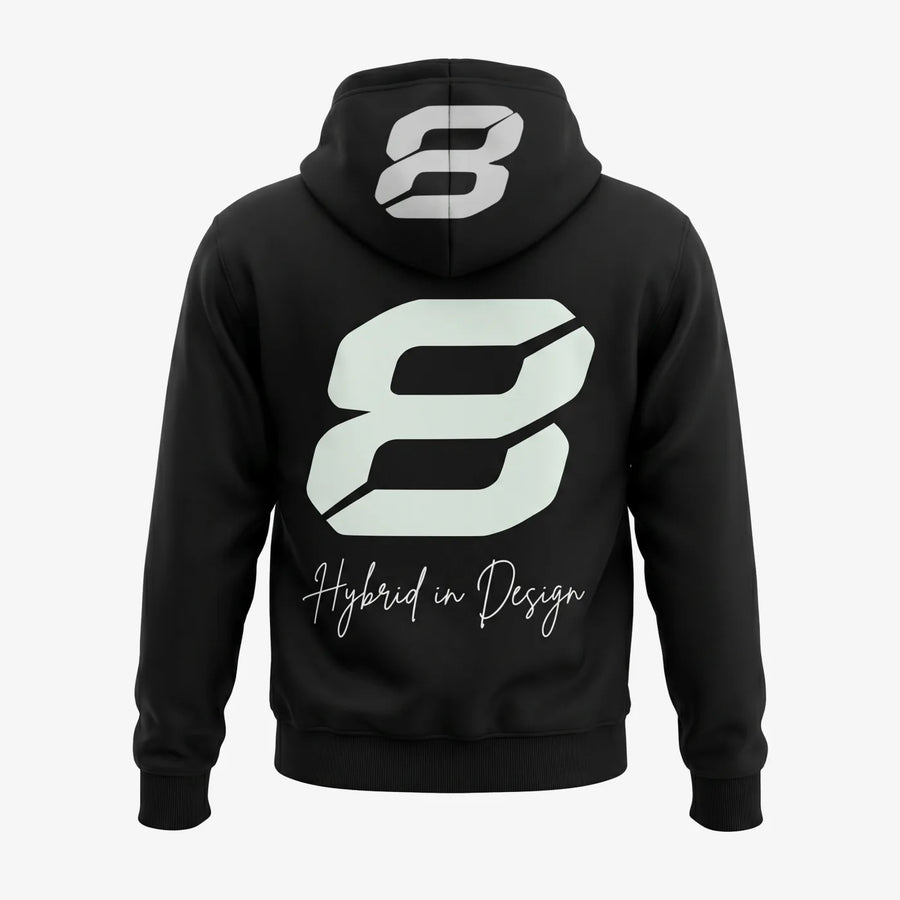 Big 8 Tech Hoodie - Black alternate view