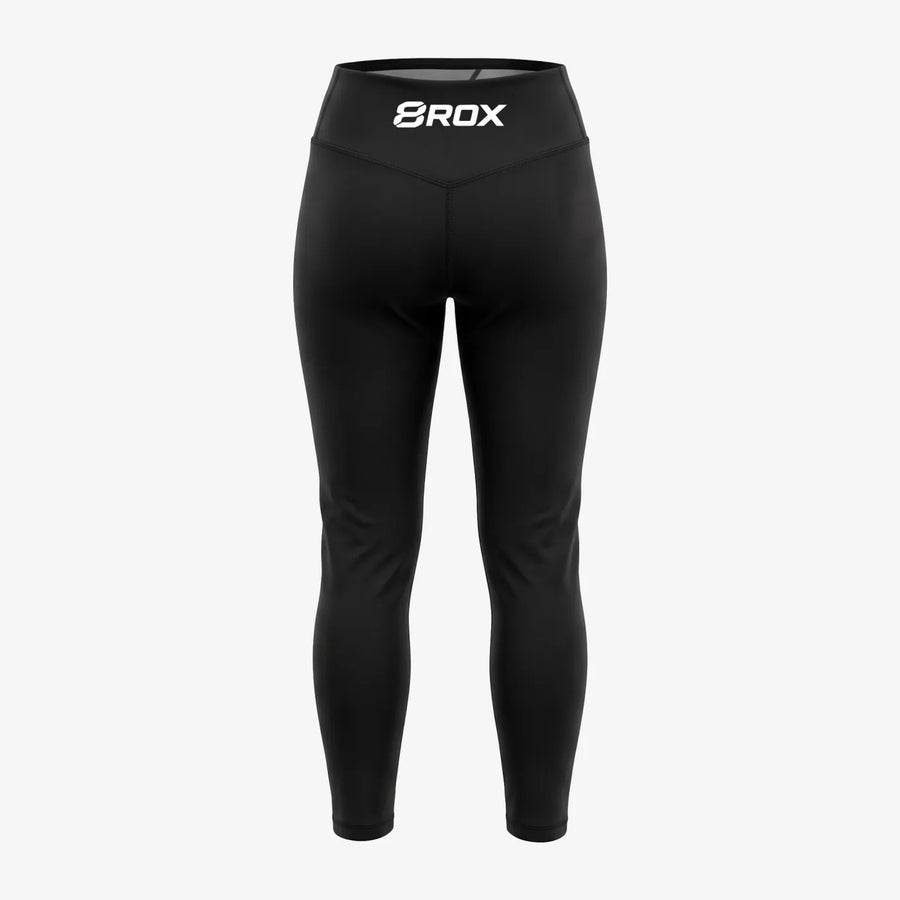 Ladies 8ROX Performance Leggings - Black — alternate view