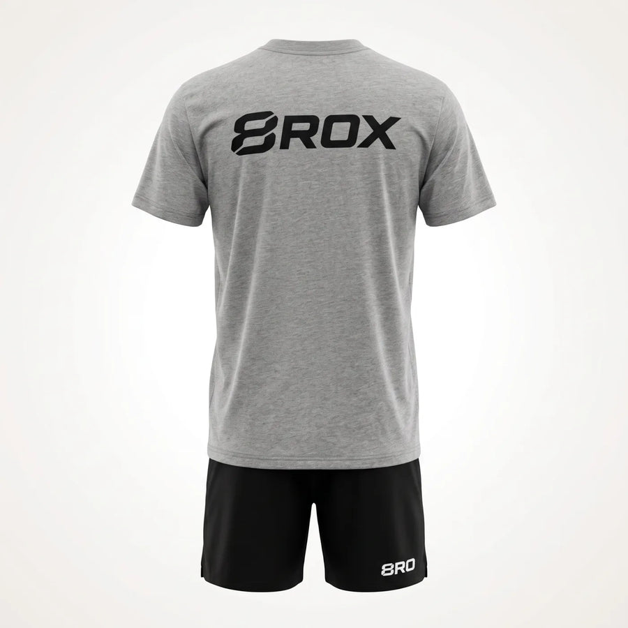 8ROX Lifestyle Tee - Grey — alternate view