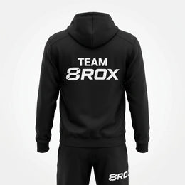 Team 8ROX Performance Hoodie - Black — product view 2