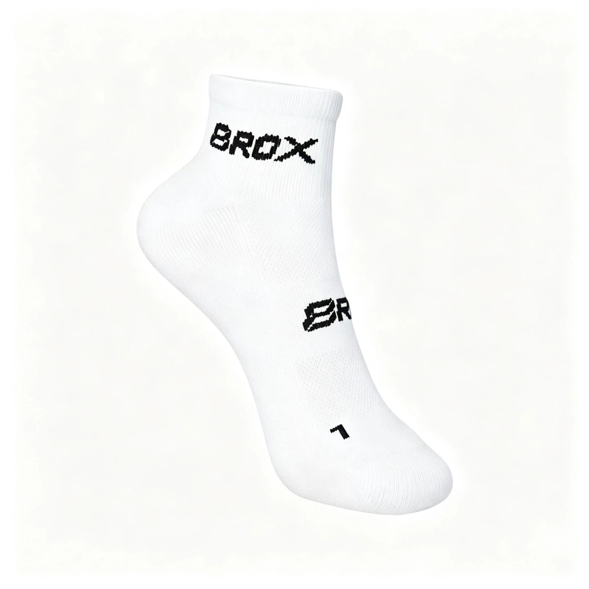8ROX Ankle Compression Socks - White alternate view