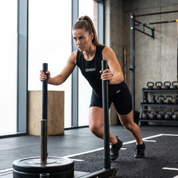 Ladies 8ROX Performance Vest - Black / White — product view 4
