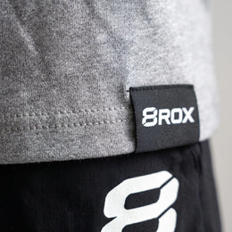 8ROX Lifestyle Tee - Grey — product view 5
