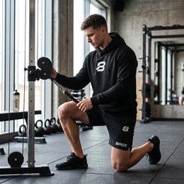 Team 8ROX Performance Hoodie - Black — product view 5