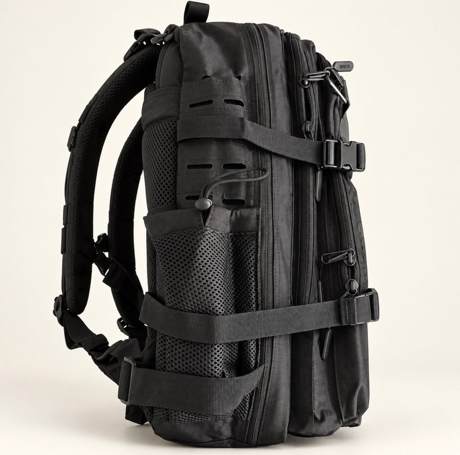 8ROX Performance Backpack Side view