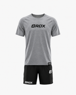 Big 8 Lifestyle Tee - Grey alternate product view 3
