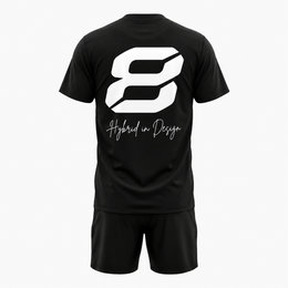 Big 8 Lifestyle Tee - Black alternate product view 2