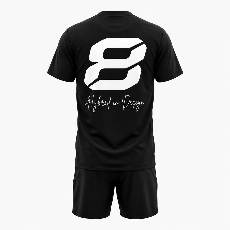Big 8 Lifestyle Tee - Black alternate product view 2