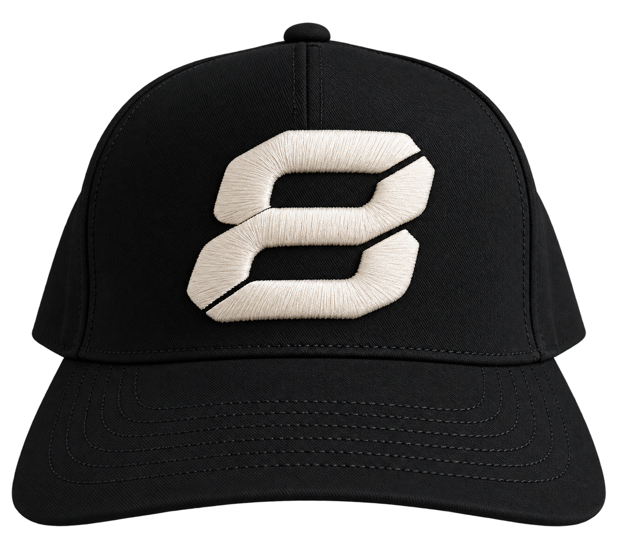 Cap Big 8 - Black — product view 1