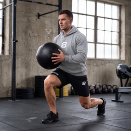 Team 8ROX Performance Hoodie - Grey product view
