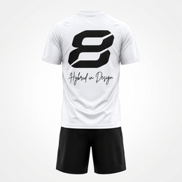 Big 8 Graphic Tee - White alternate product view 2