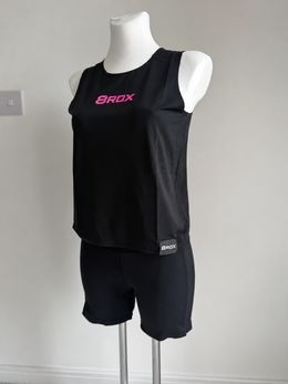 Ladies 8ROX Performance Vest - Black / Pink alternate product view 7