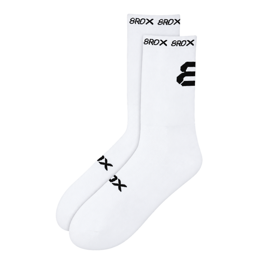 8ROX Performance Socks - White product view