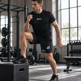 8ROX Performance 2-in-1 Shorts - Black alternate product view 5